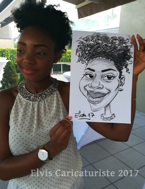 Animation caricaturiste, fête d'entreprise, Luxembourg
