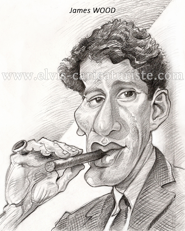 Caricature James Wood