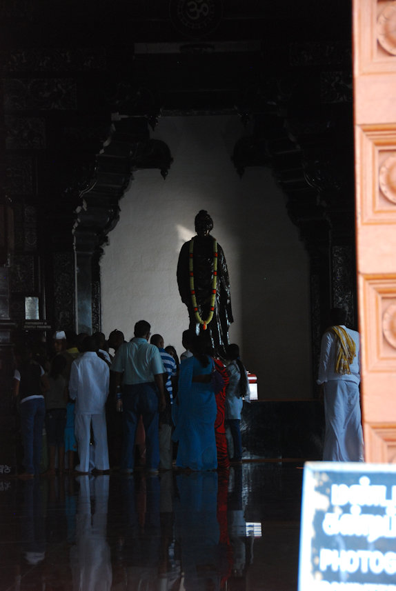 Kanyakumari 10.01.2012: Statue of Swami Vivekananda.