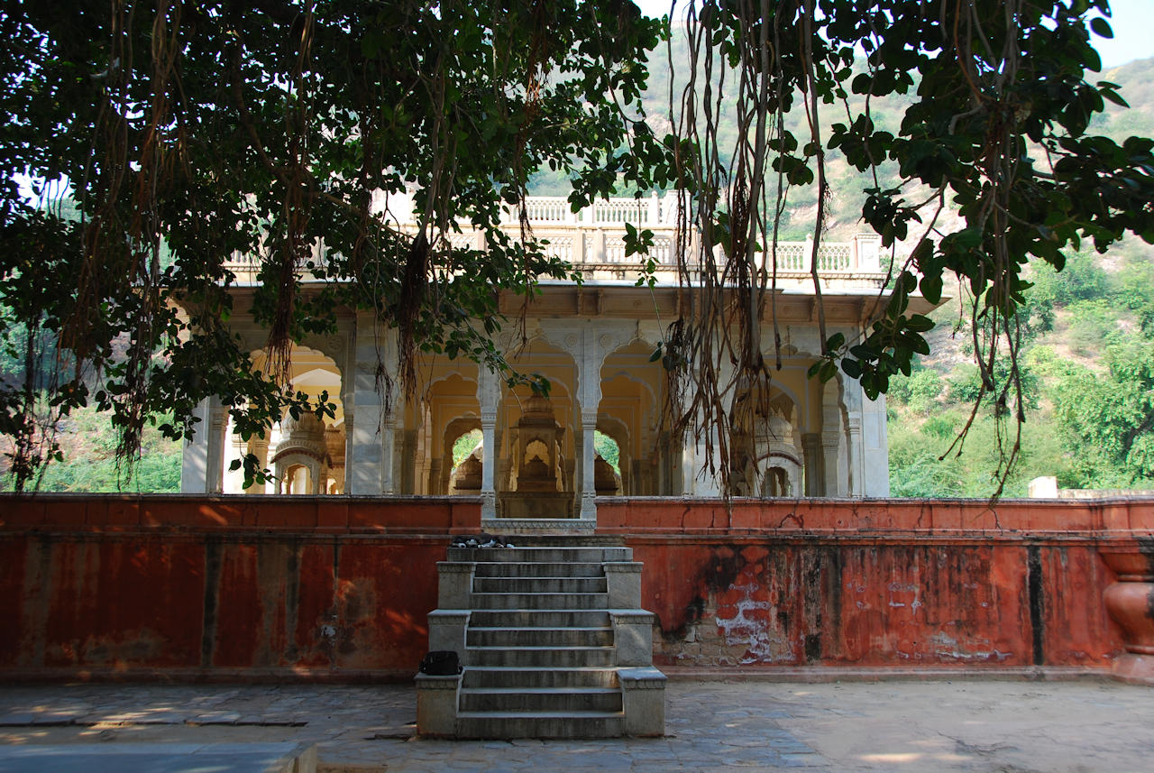 Jaipur 11.11.2014: Memorial of Maharaja Madho Singh I, second son of Jai Singh II.
