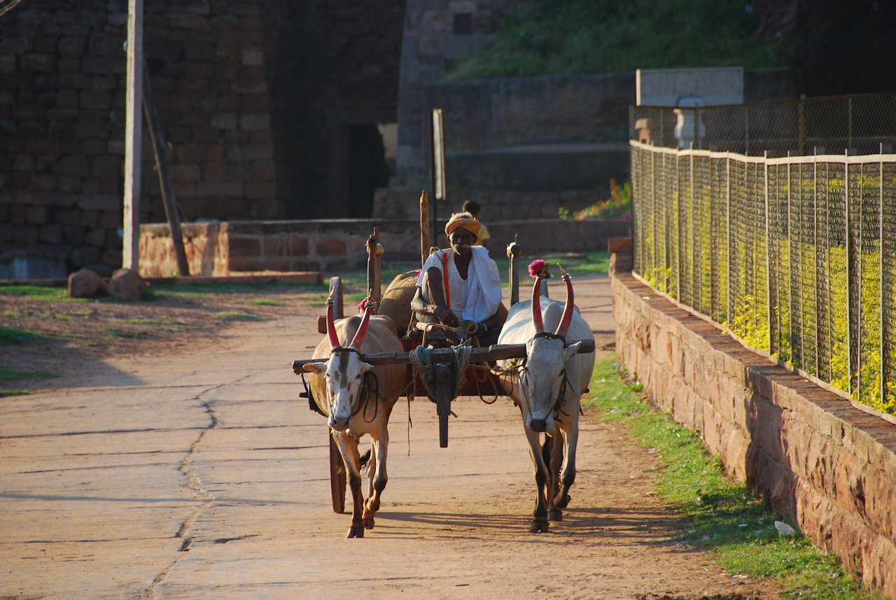 Badami, Karnataka 14.11.2010: Near Badami.