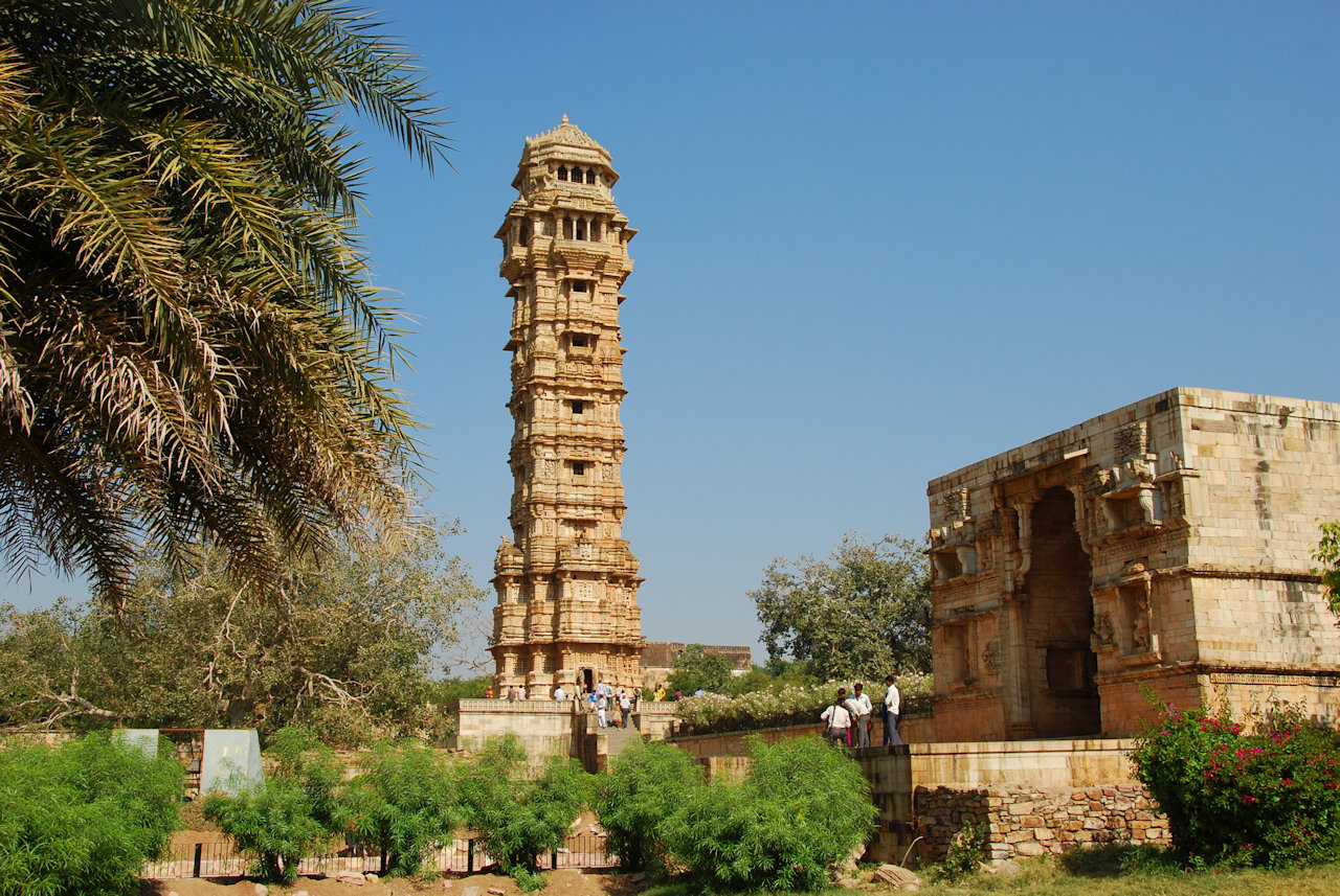 Chittorgarh 21.11.2014: Tower of Victory.