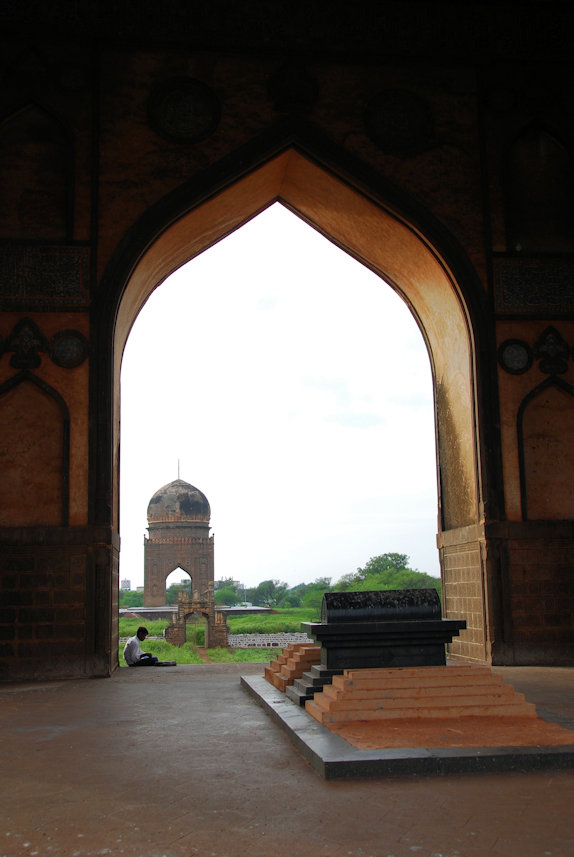 Bidar, Karnataka 07.11.2010: Tombs in Bidar