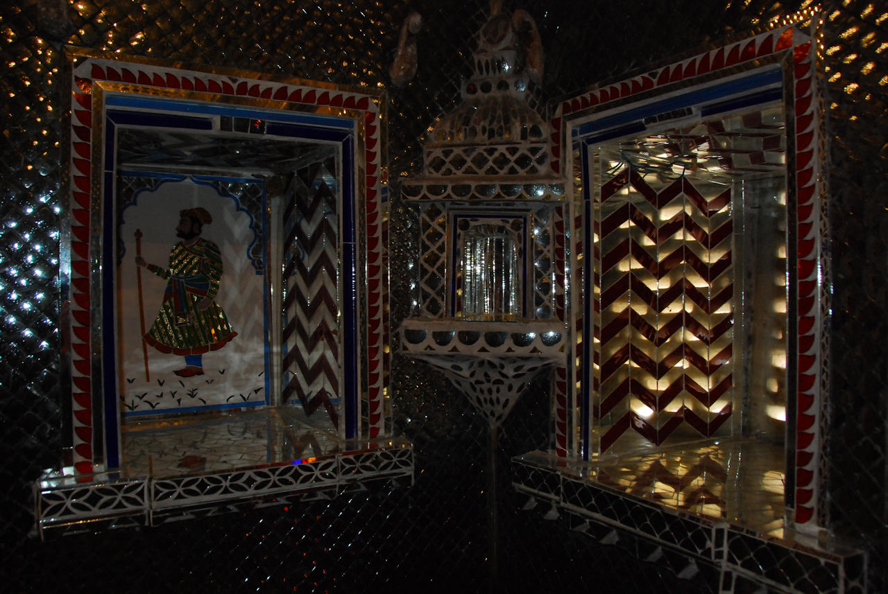 Udaipur 20.11.2014: Bagore Ki Haveli Museum, private quarters of the royal family.