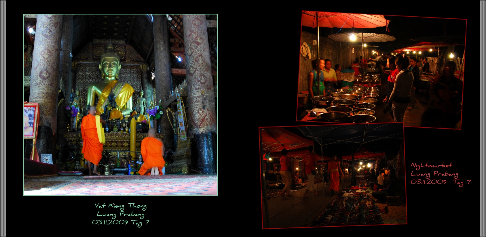 Laos 2009 --- photobook: pages 26+27