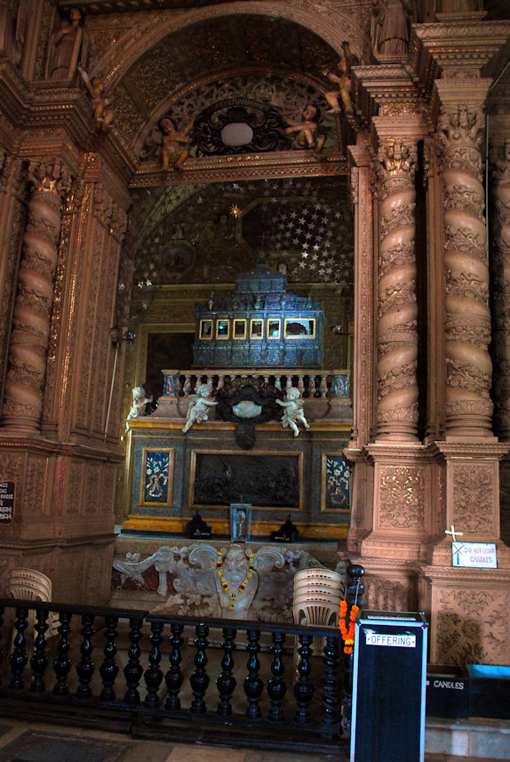 Panaji, Goa 22.11.2010: St Francis - Basilica of Bom Jesus, Old Goa