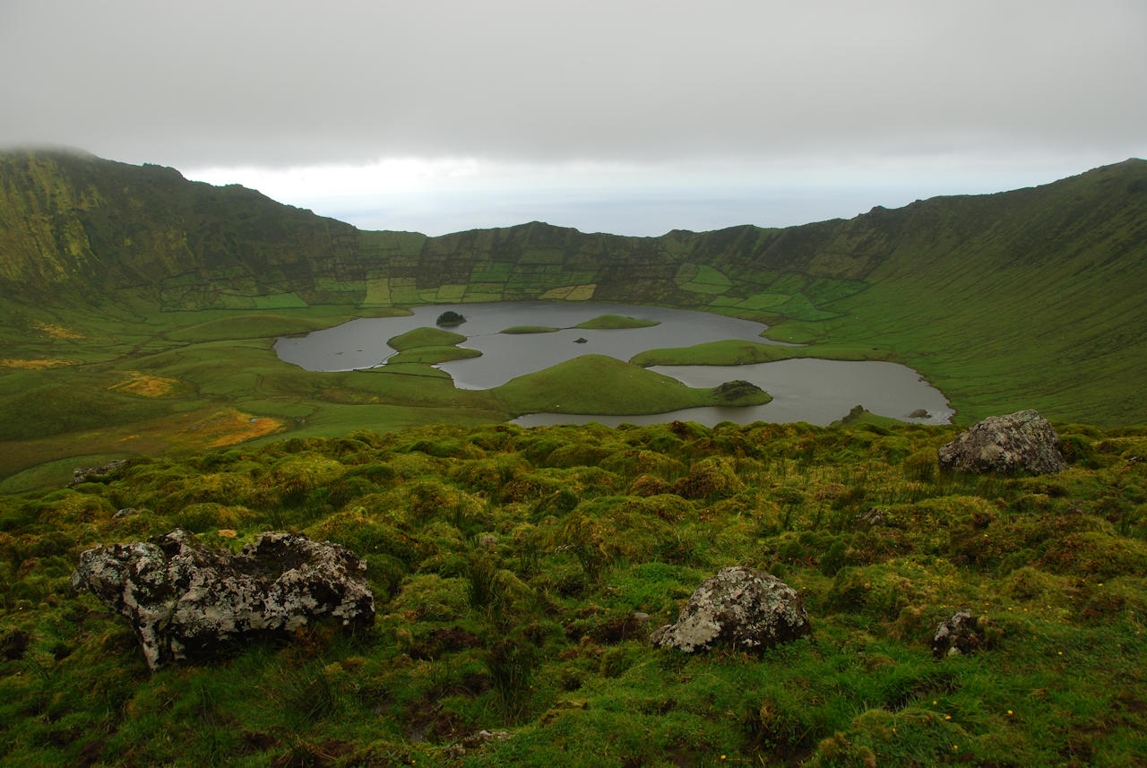 Azores 10.10.2015 - Corvo: Lagoa do Caldeirao.