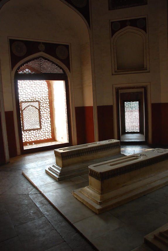 Delhi 08.11.2014: Side room of Humayun's Tomb.