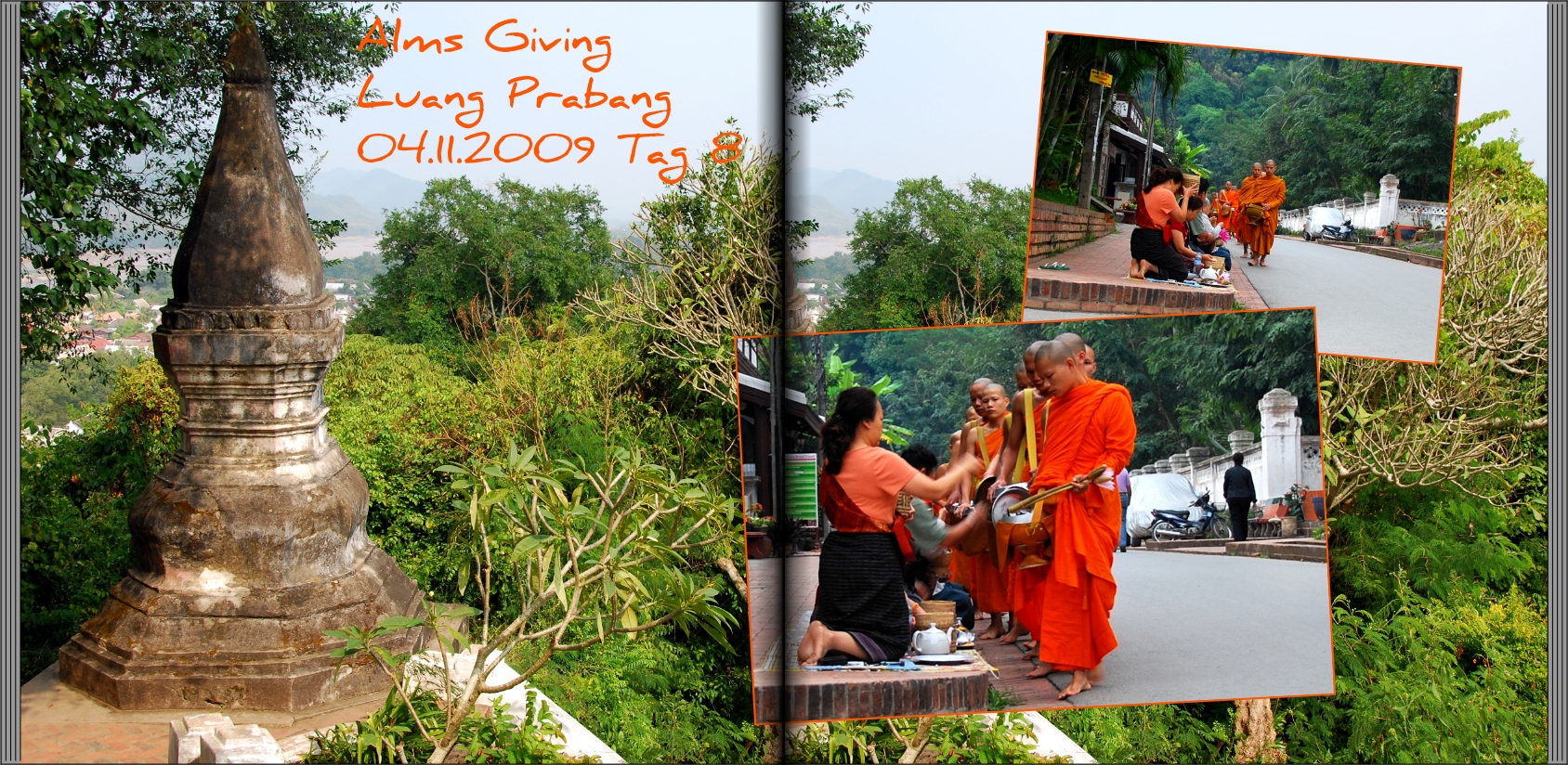 Laos 2009 --- photobook: pages 28+29