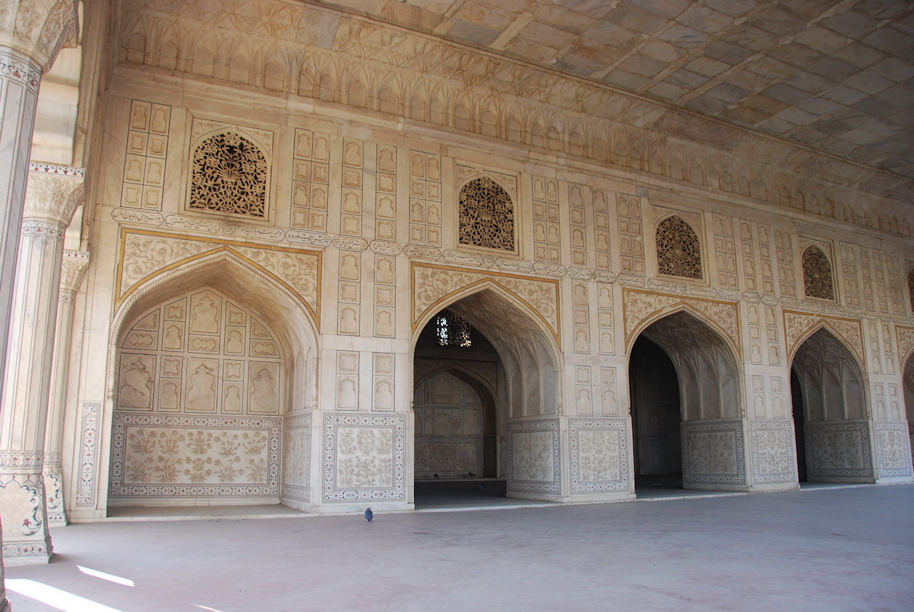 Agra 26.11.2014: Diwan-i-Khas, Hall of Private Audience.
