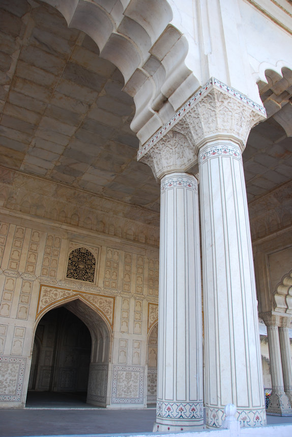 Agra 26.11.2014: Diwan-i-Khas, Hall of Private Audience.