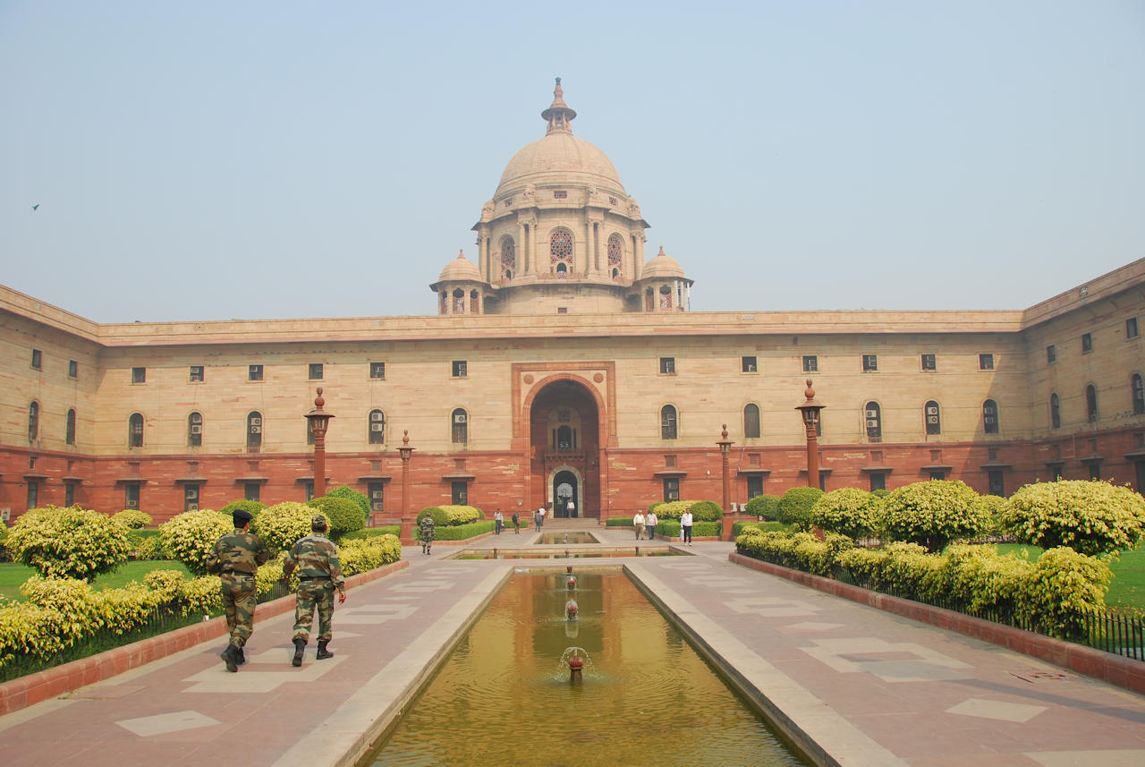 Delhi 07.11.2014: Secretariat Building North Block.