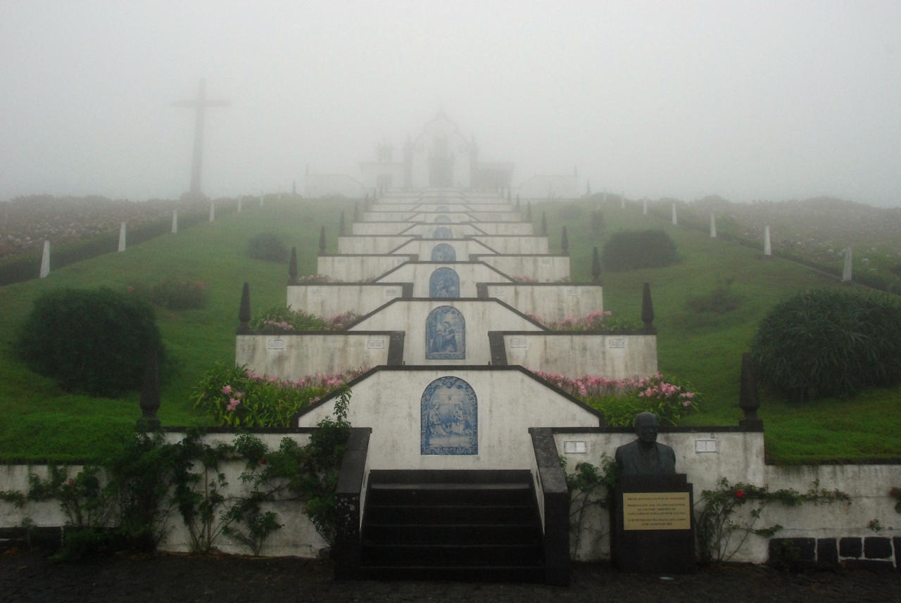 Azores 08.10.2015 - Sao Miguel: Senhora da Paz, near Vila Franca do Campo