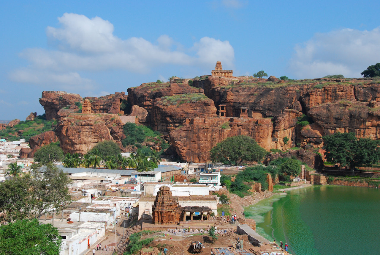 Badami, Karnataka 15.11.2010: North Fort