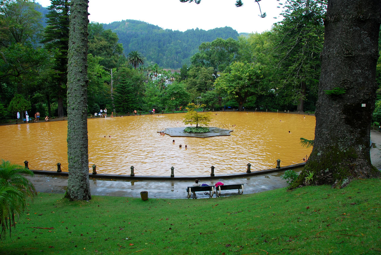 Azores 03.10.2015, Sao Miguel: Terra Nostra, Furnas
