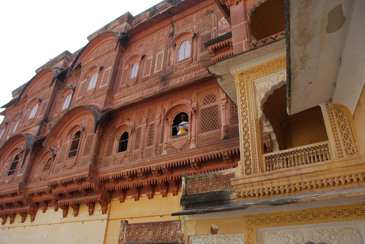 Jodhpur 13.11.2014: Shringar Chowk in Mehrangarh Fort.