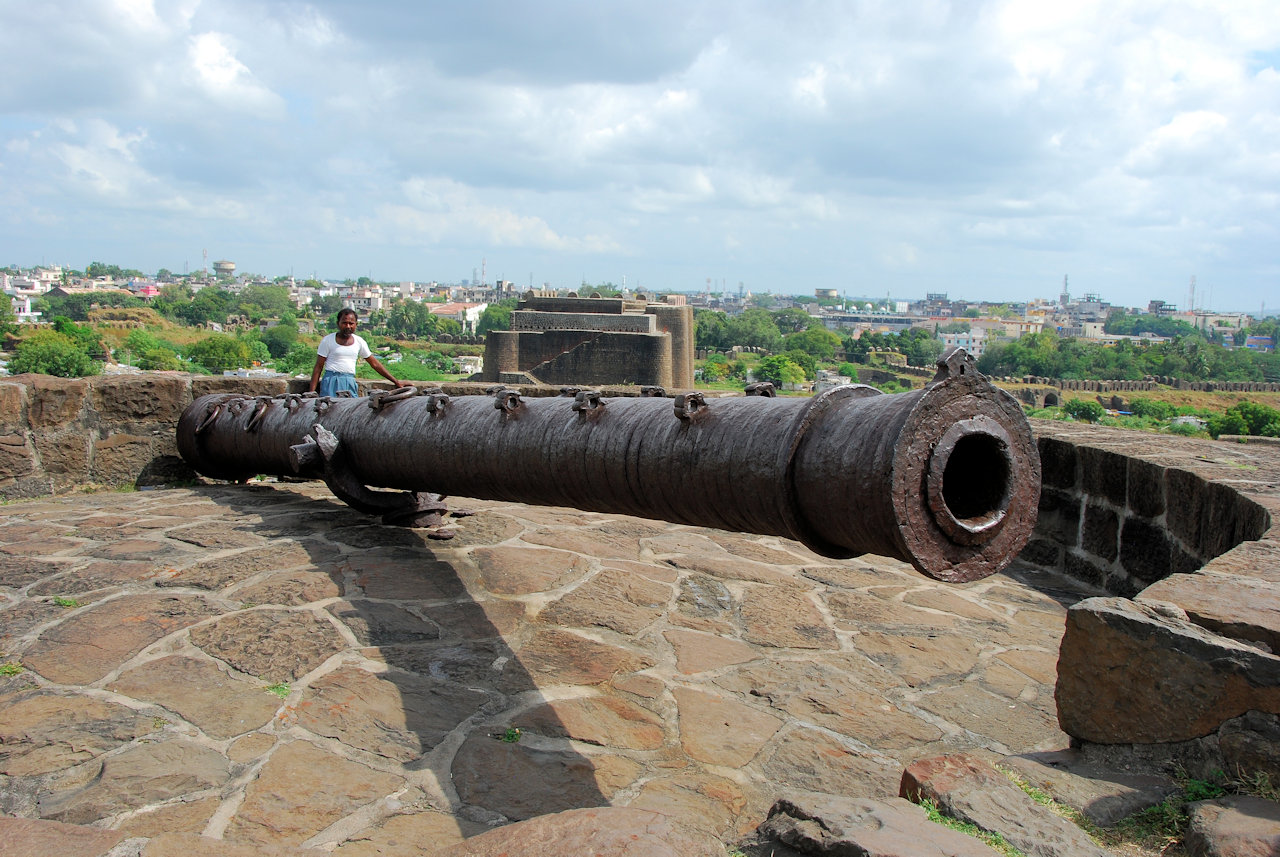 Gulbarga, Karnataka 10.11.2010: Gulbarga Fort