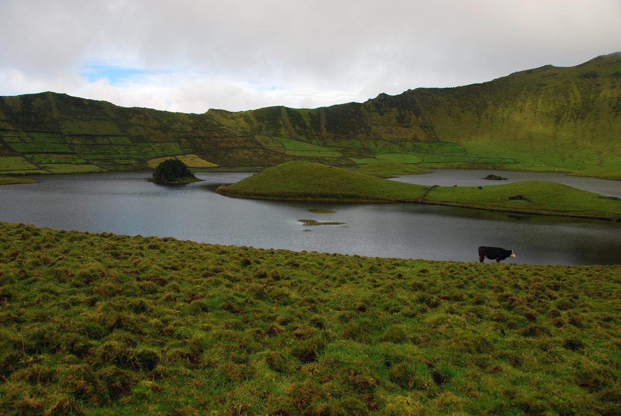 Azores 10.10.2015 - Corvo: Lagoa do Caldeirao.