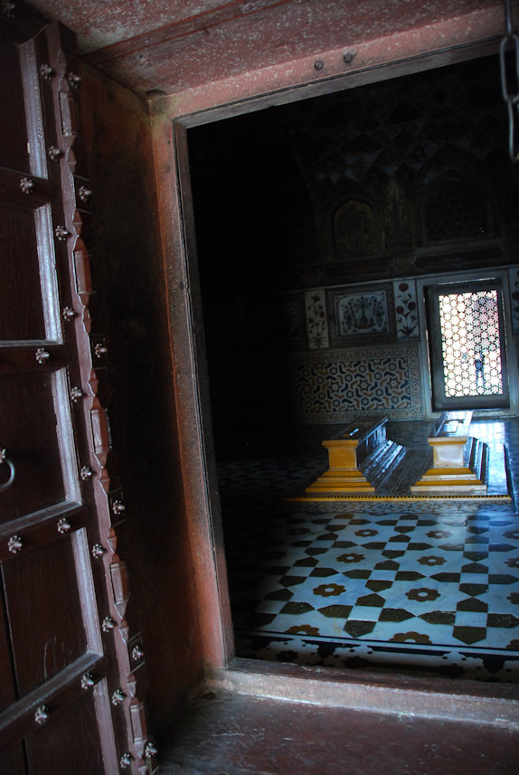 Agra 27.11.2014: Itimad-ud-Daulagh, Nur Jahan was wife to the 4th Mughal emperor Jahangir (1569-1627).