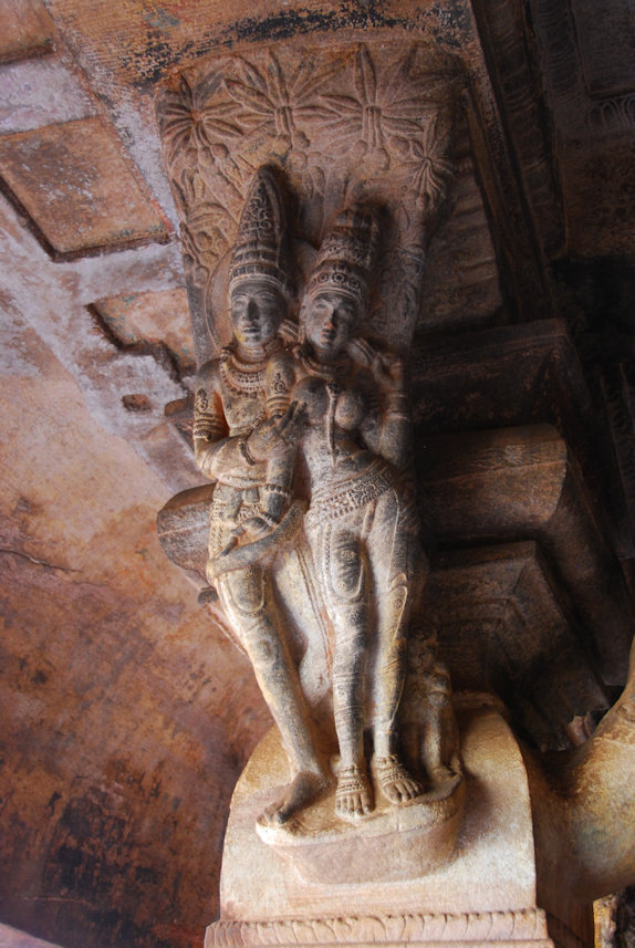 Badami, Karnataka 15.11.2010: Inside the caves.