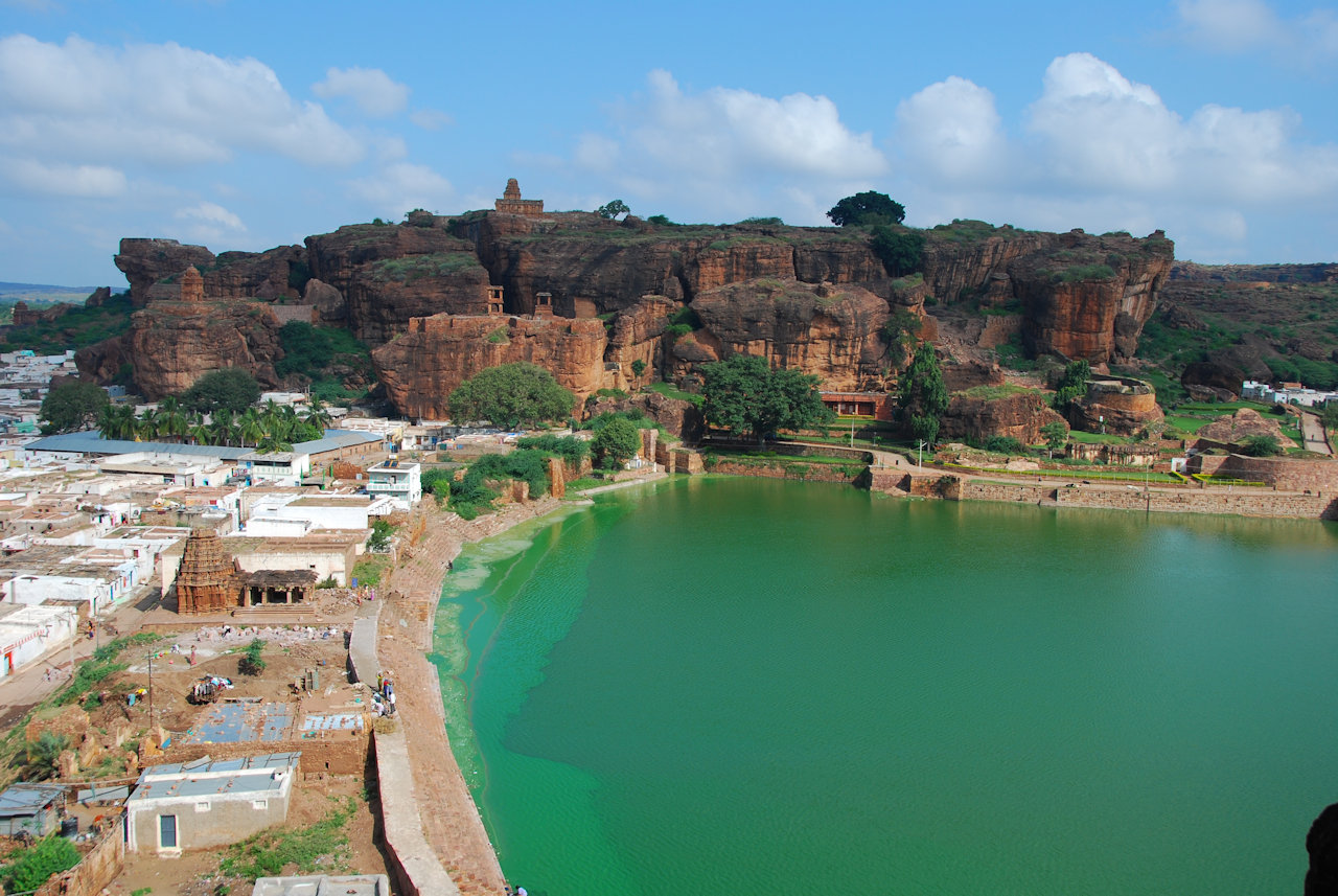 Badami, Karnataka 15.11.2010: North Fort