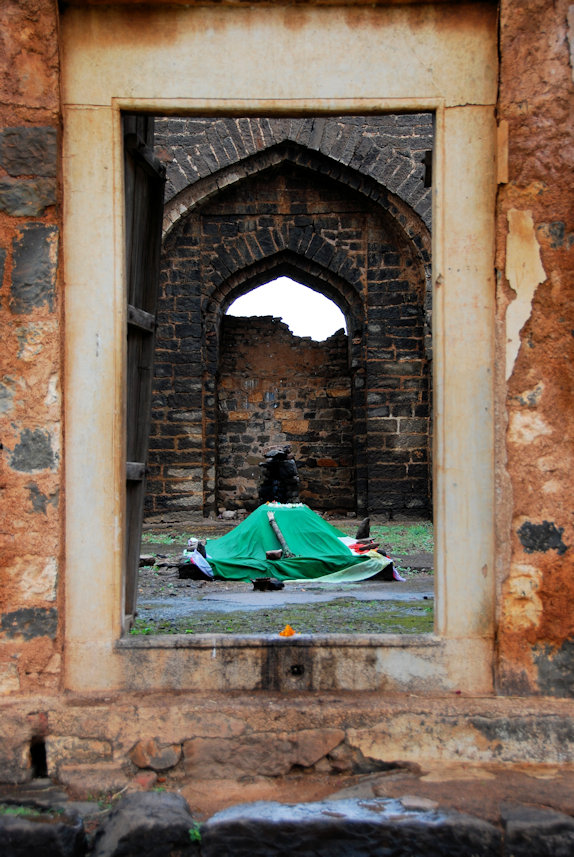 Bidar, Karnataka 08.11.2010: Tombs of  the Bahmani kings in Ashtur near Bidar.