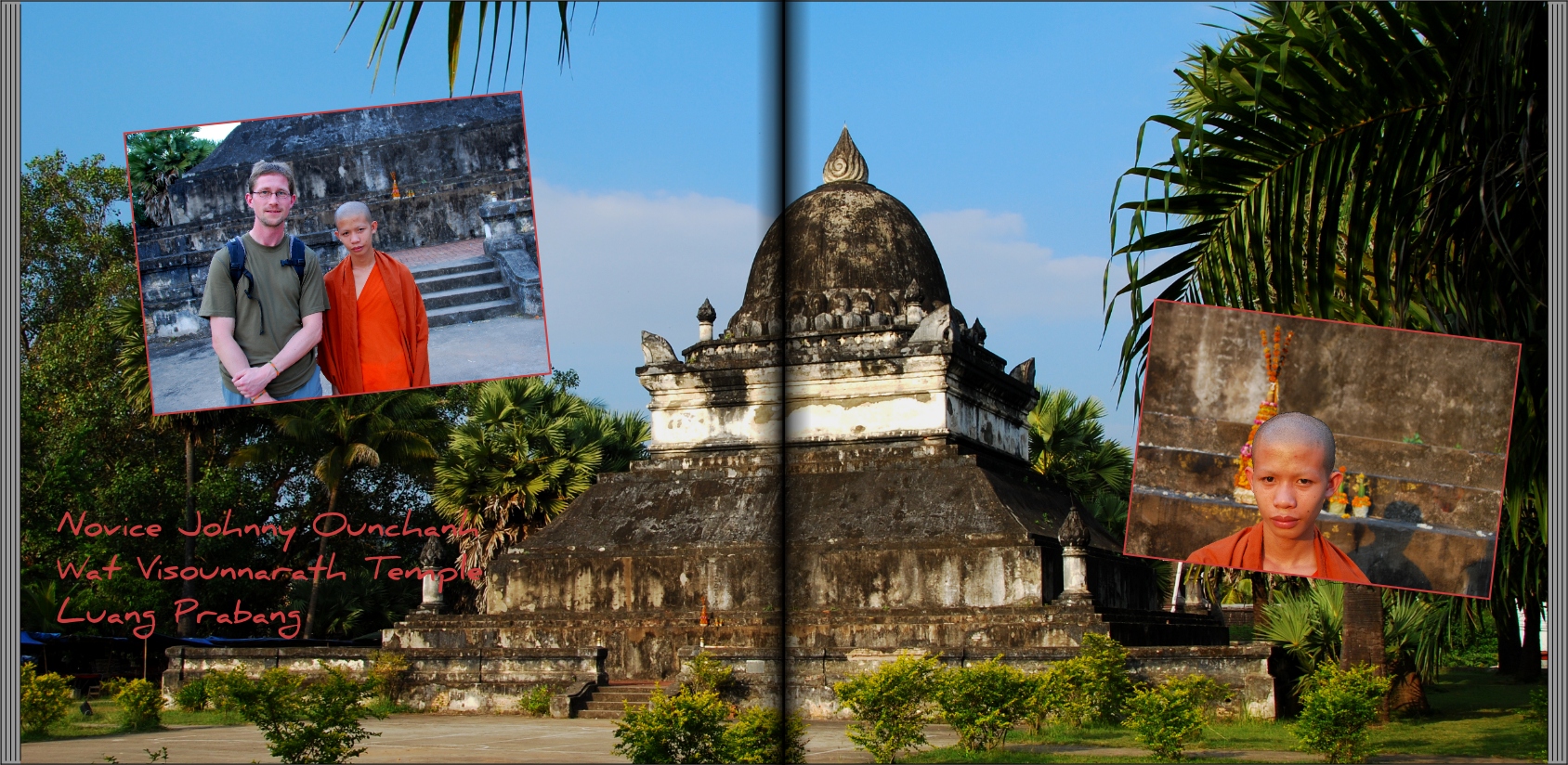 Laos 2009 --- photobook: pages 30+31