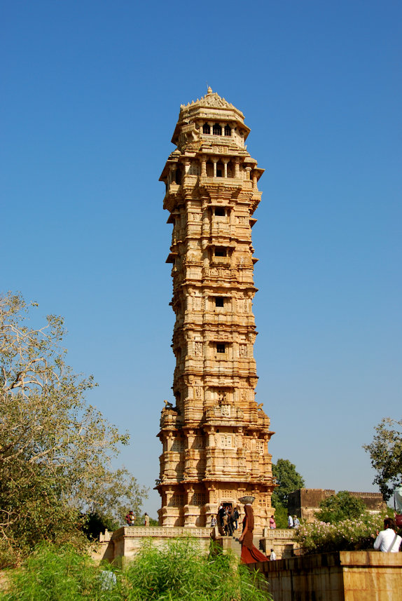 Chittorgarh 21.11.2014: Tower of Victory.