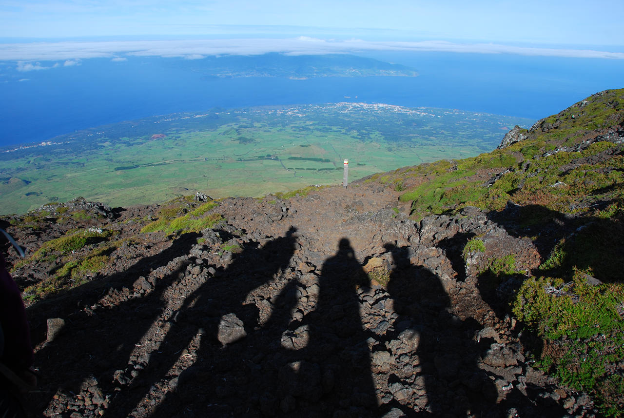 Azores 12.10.2015 - Pico: Ascent of the Pico.