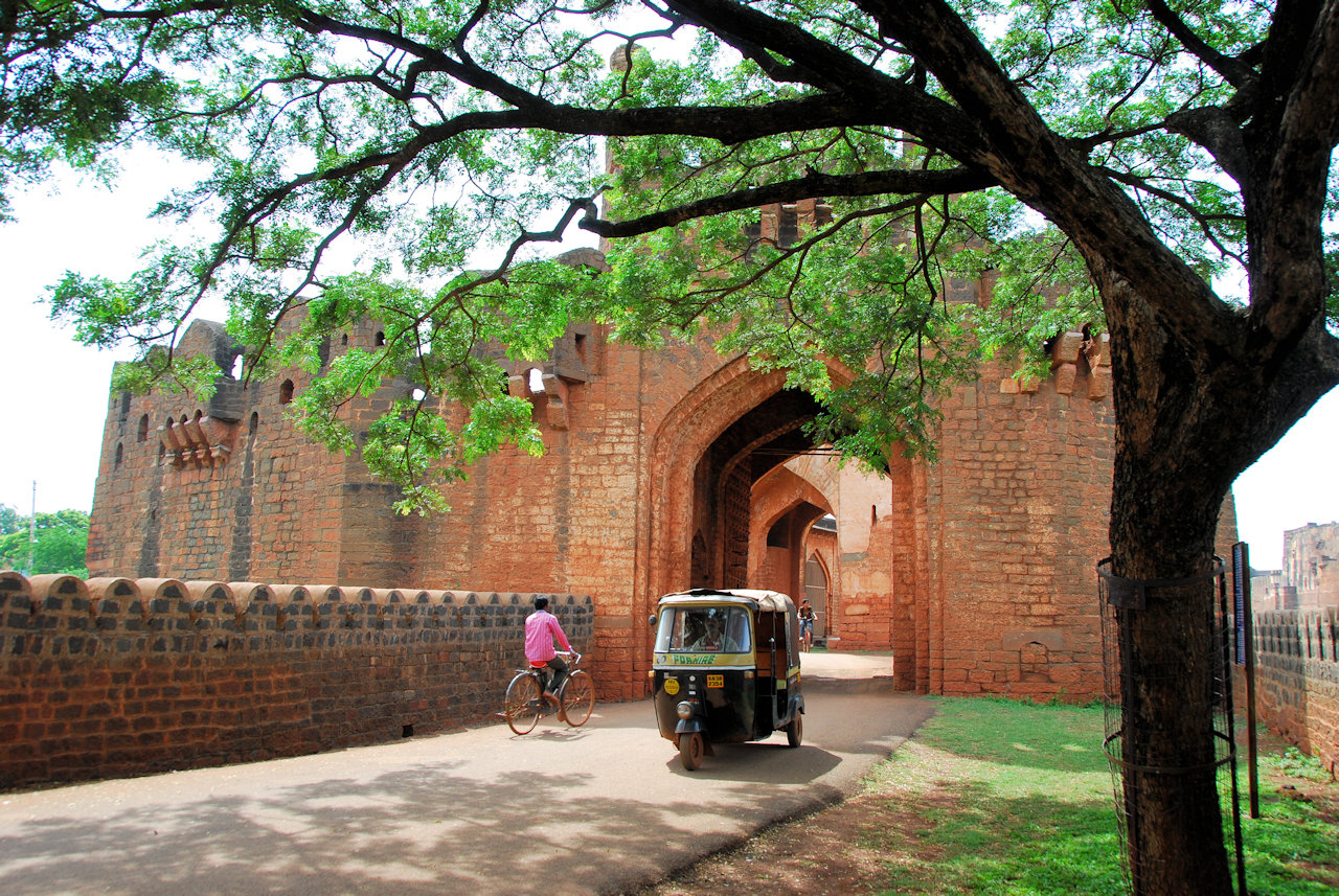 Bidar, Karnataka 07.11.2010: Bidar Fort