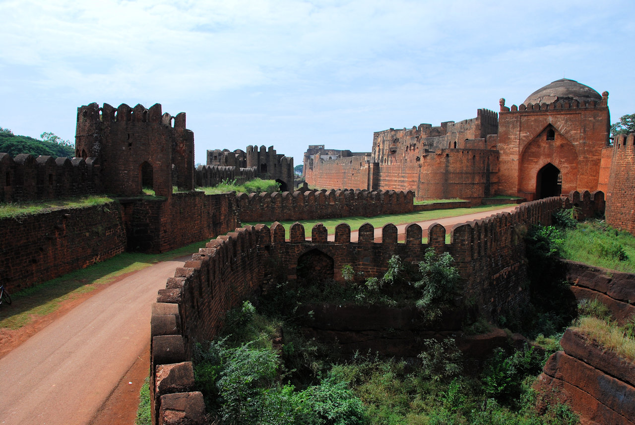 Bidar, Karnataka 07.11.2010: Bidar Fort
