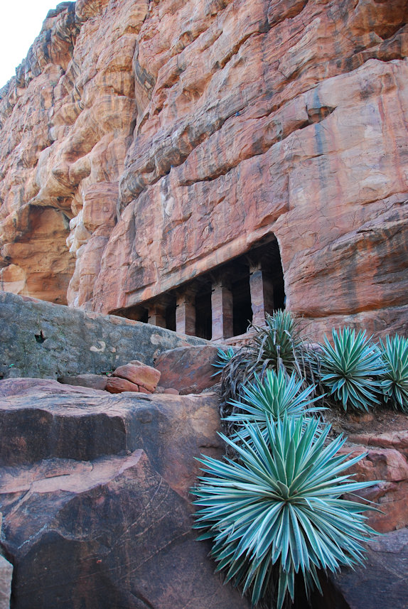 Badami, Karnataka 15.11.2010: Cave 1