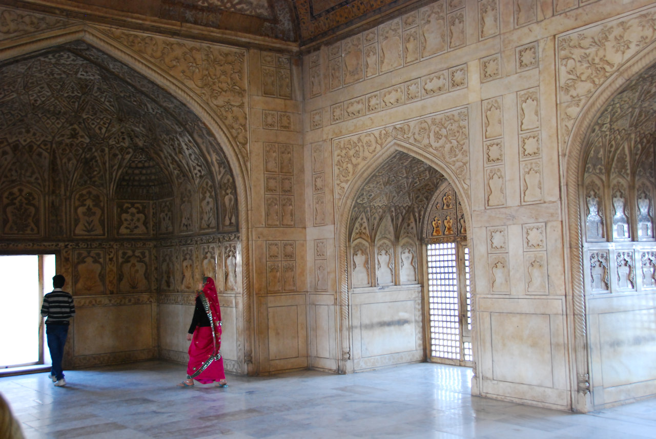 Agra 26.11.2014: Khas Mahal.