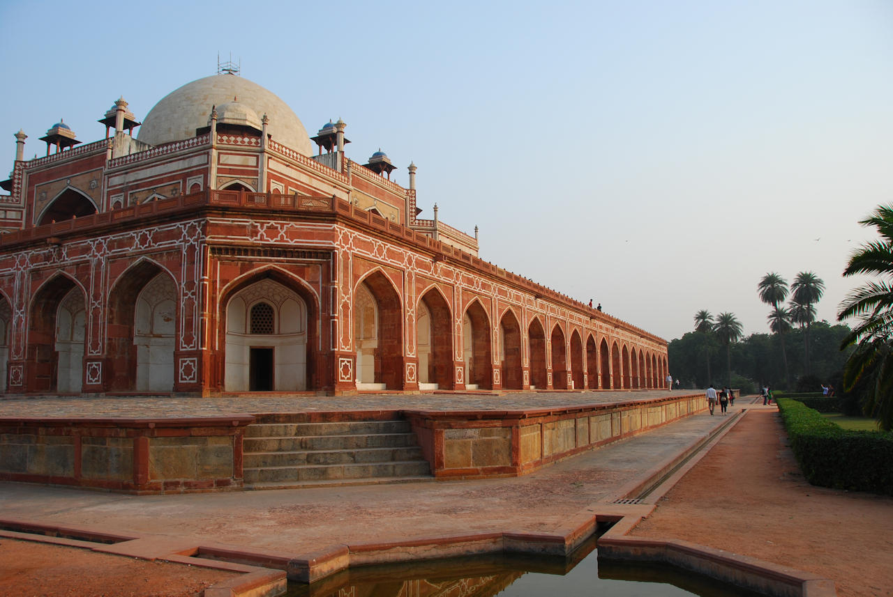 Delhi 08.11.2014: Humayun's Tomb.