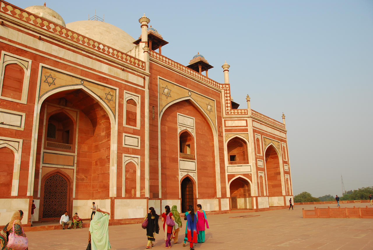 Delhi 08.11.2014: Humayun's Tomb.
