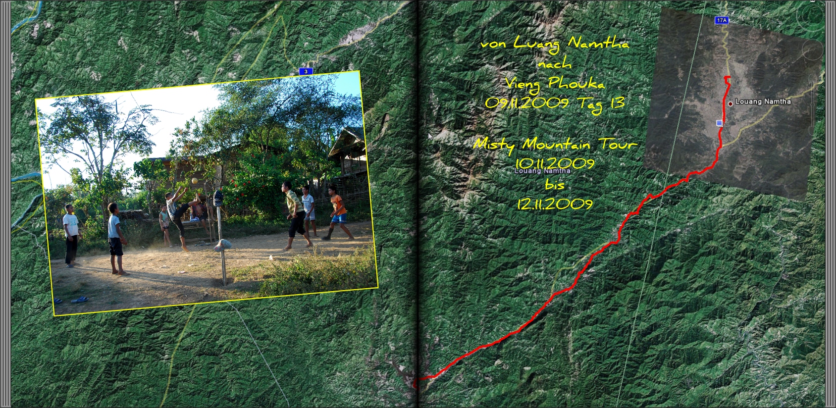 Laos 2009 --- photobook: pages 36+37