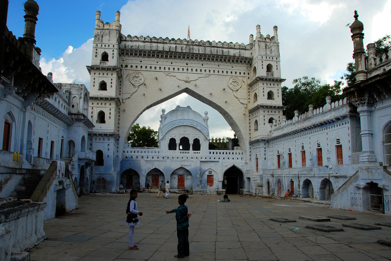 Gulbarga, Karnataka 10.11.2010: Haft Gumbaz