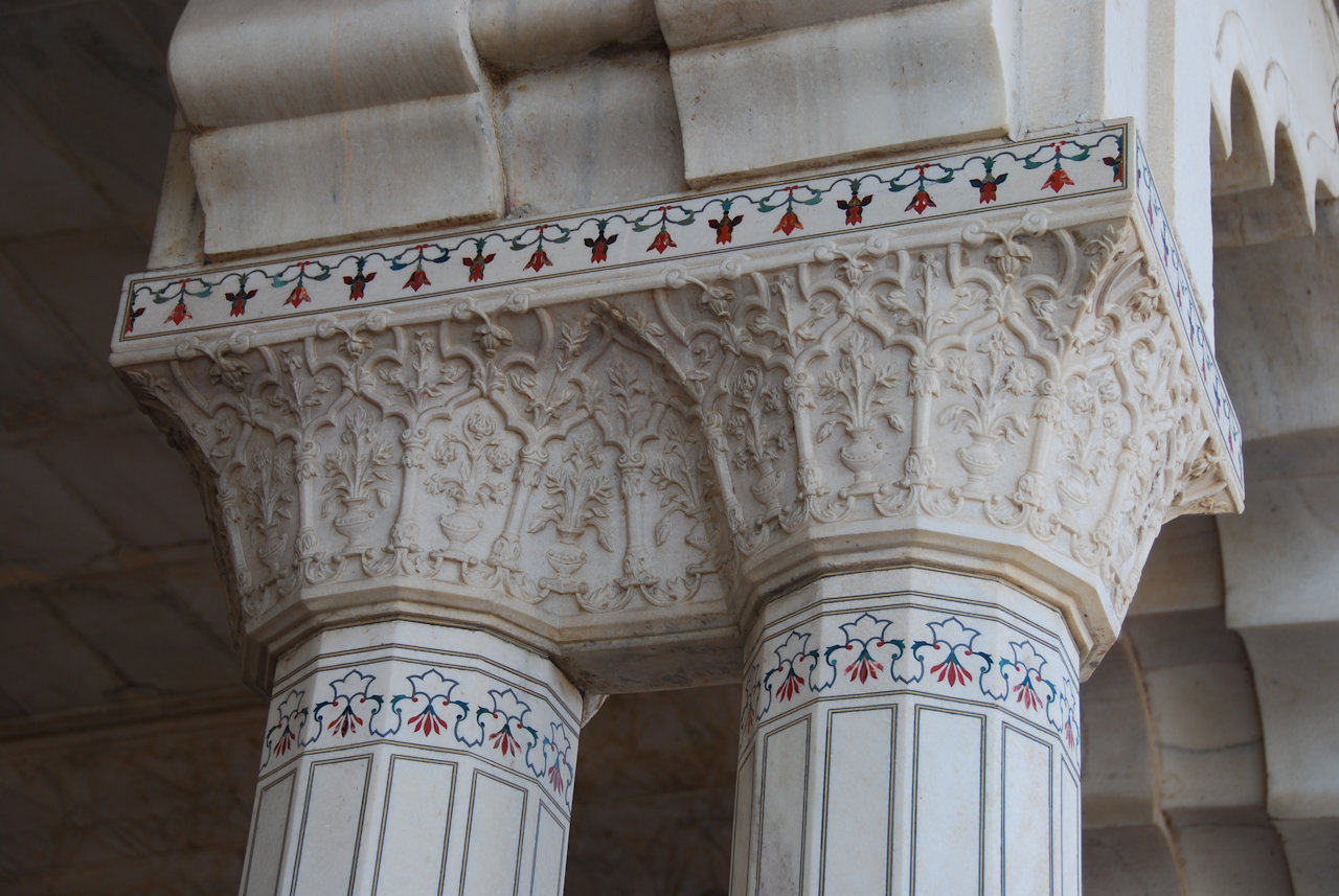 Agra 26.11.2014: Diwan-i-Khas, Hall of Private Audience.