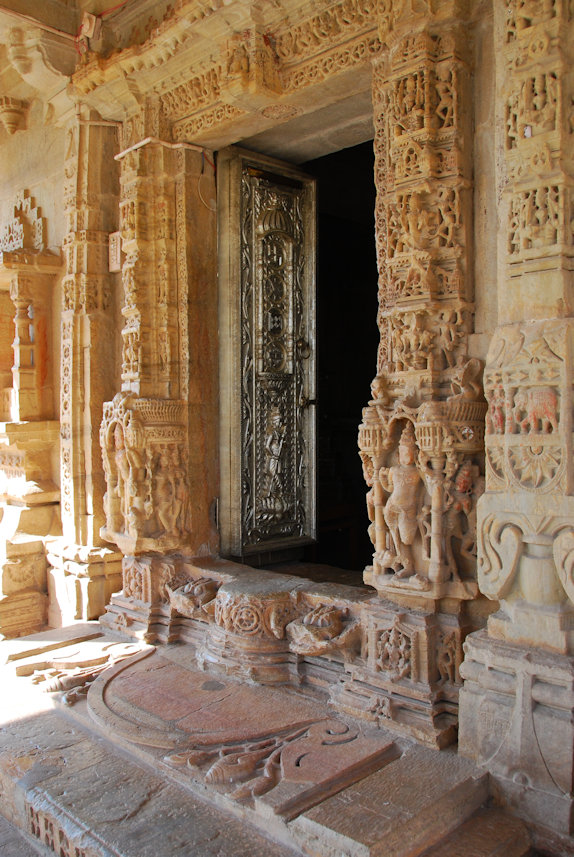 Chittorgarh 22.11.2014: Jain Temple Singar Chowri inside Chittorgarh Fort.