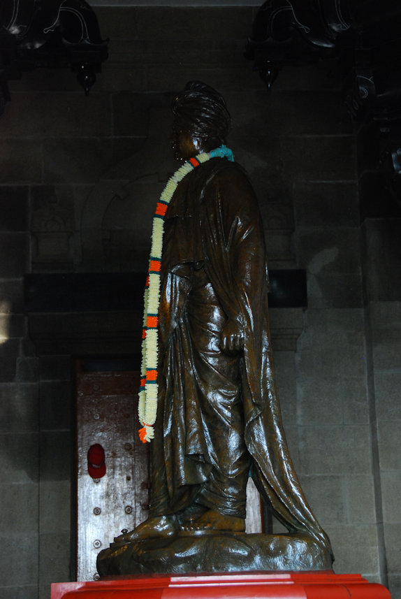 Kanyakumari 10.01.2012: Statue of Swami Vivekananda.