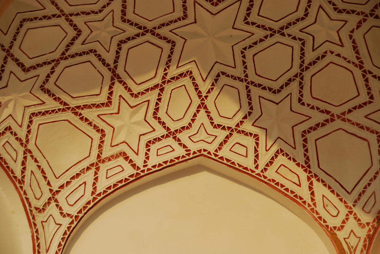 Delhi 08.11.2014: Humayun's Tomb, architectural details .