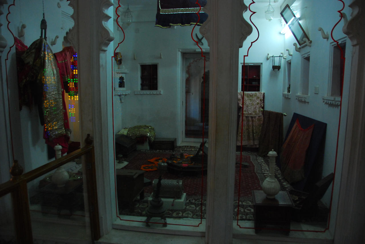 Udaipur 20.11.2014: Later Bagore Ki Haveli was property of the royal family of Mewar.