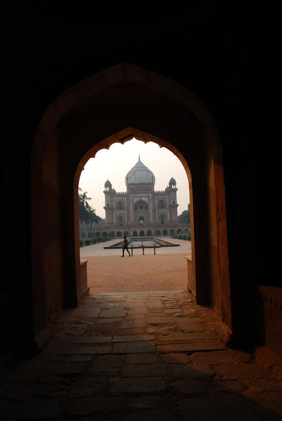 Delhi 07.11.2014: Entrance to Safdarjang's Tomb.