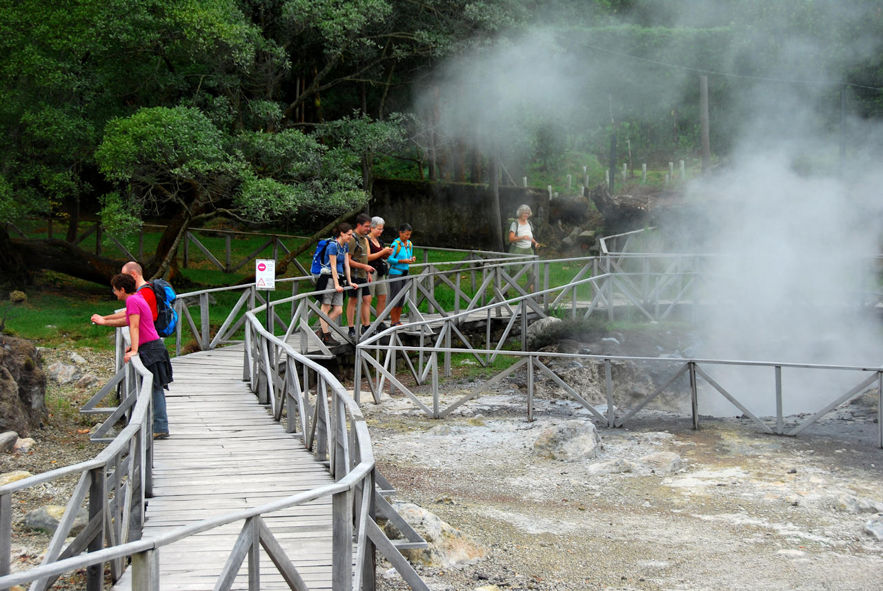 Azores 03.10.2015, Sao Miguel: Lagoa das Furnas