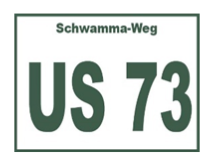 Wandermarkierung Schwamma-Weg