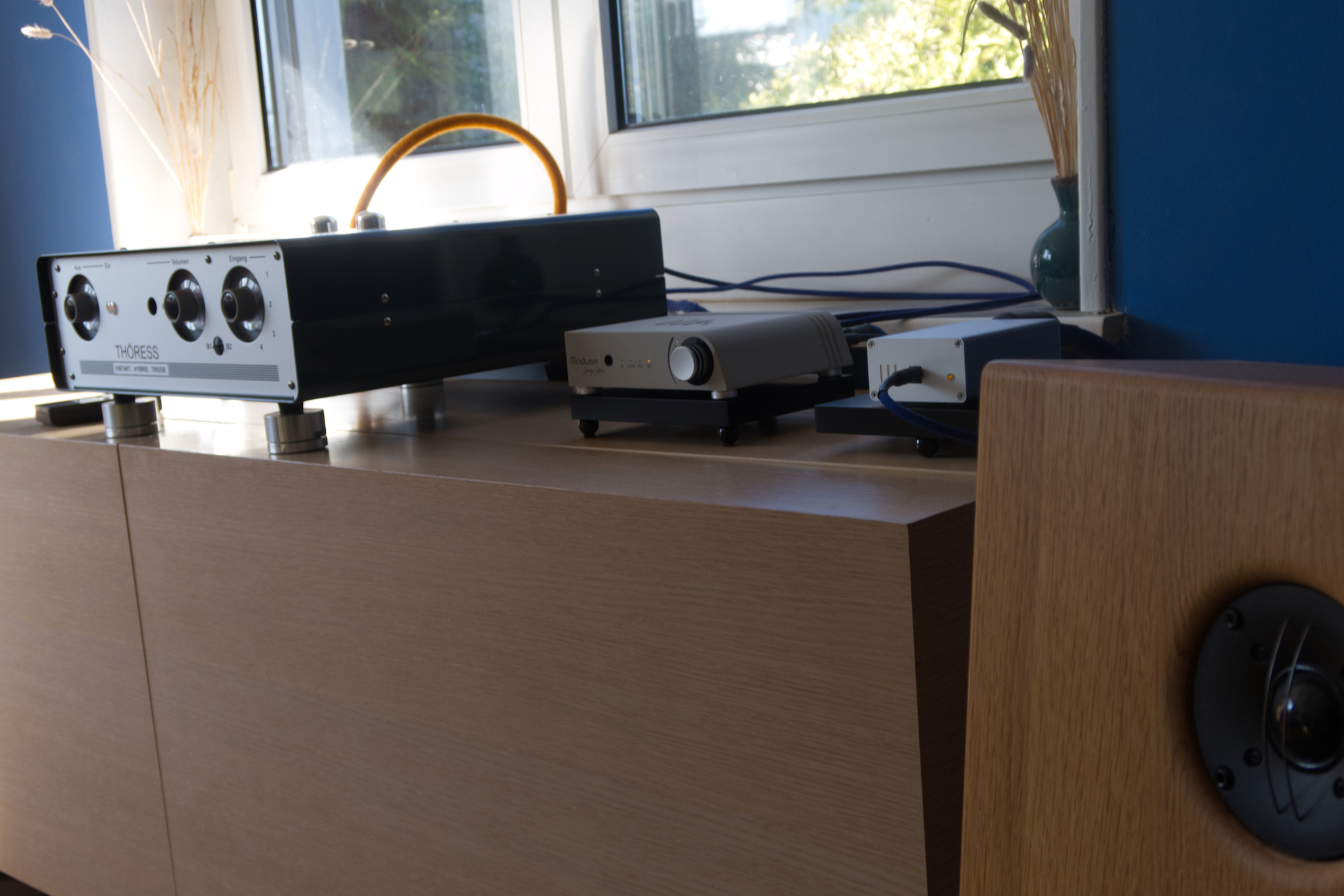 Audiophile et Magistral: Amplificateur intégré Thöress EHT MKII, Wattson Madison LE Streamer