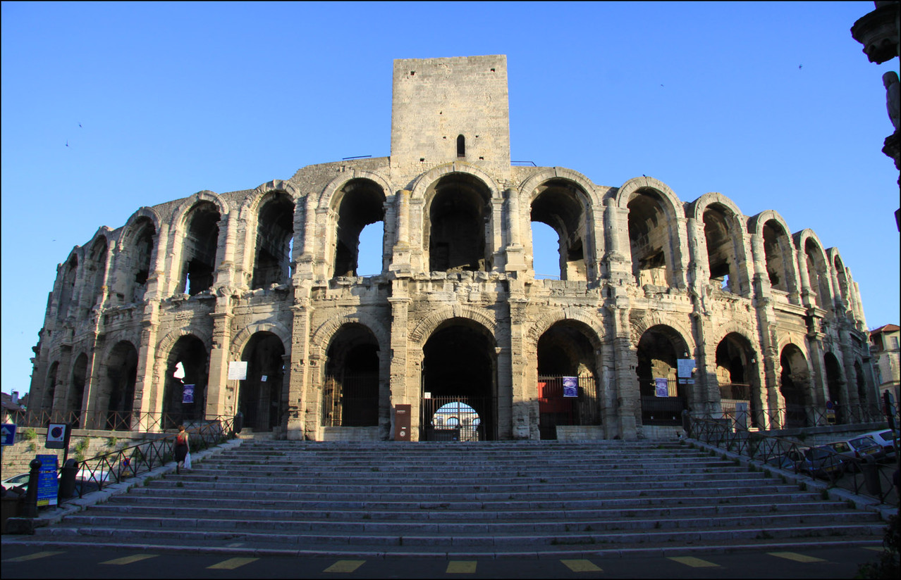 Amphitteater in Arles mein Ziel