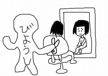 美容室での会話