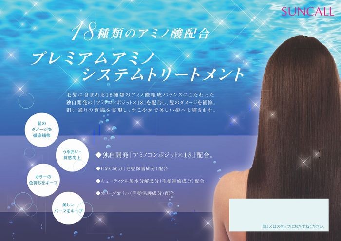 プレミアムアミノシステムトリートメント