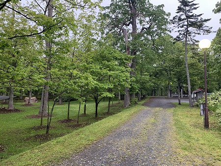 　キャンプ場面積が広く、ライダーやチャリダーにもおススメ。